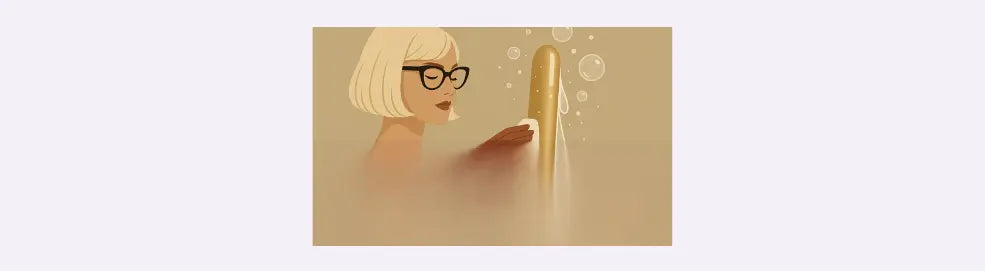 Pulizia del dildo